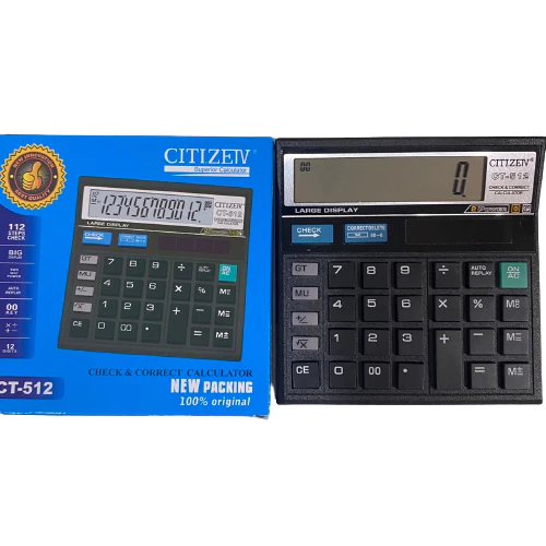 

Calculator Kalkulator 512 12 Digit