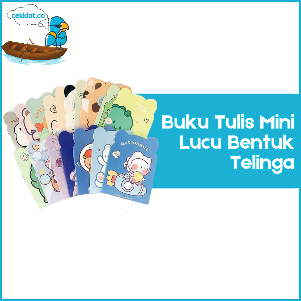

Cekidot HL0616 Buku Tulis Mini Lucu Bentuk Telinga / Buku Tulis Mini Notebook / Buku Tulis Memo Kecil Karton / Buku Catatan Cartoon Mini Book Lucu Anak Sekolah Import Y1749