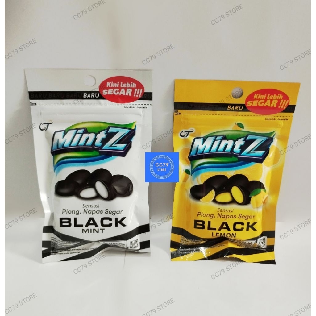 

Permen Mintz Black Mint Sachet 40gr