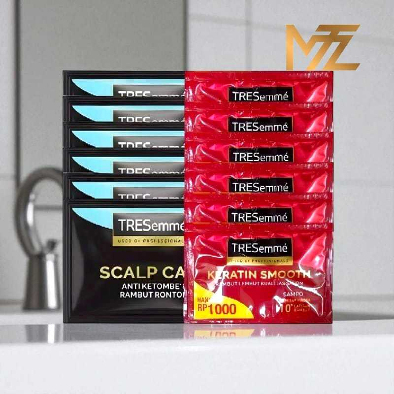 MTZ UNILEVER TRESEMME TRESME SHAMPO ISI 12 SACHET PWRTDR