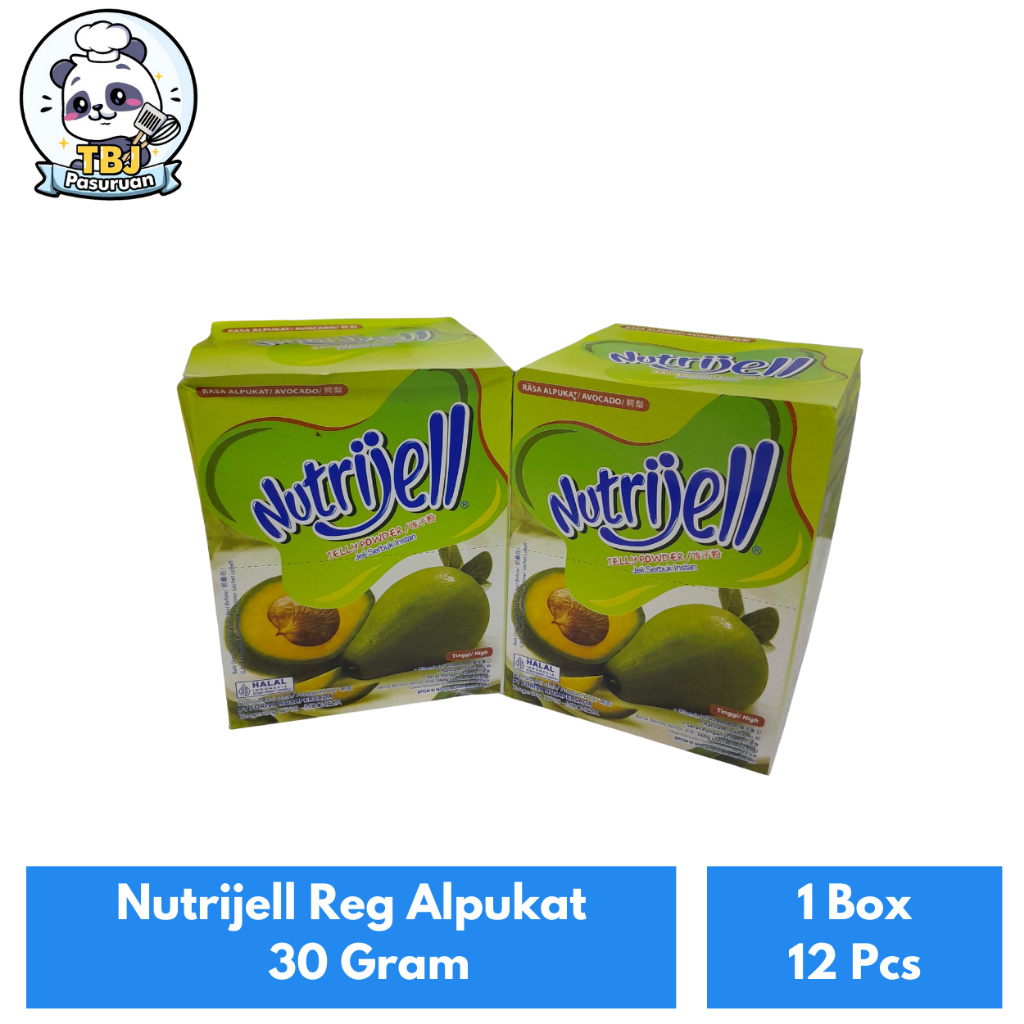 

Nutrijell Reg Alpukat 30 Gram Kemasan 1 Box Isi 12 Pcs