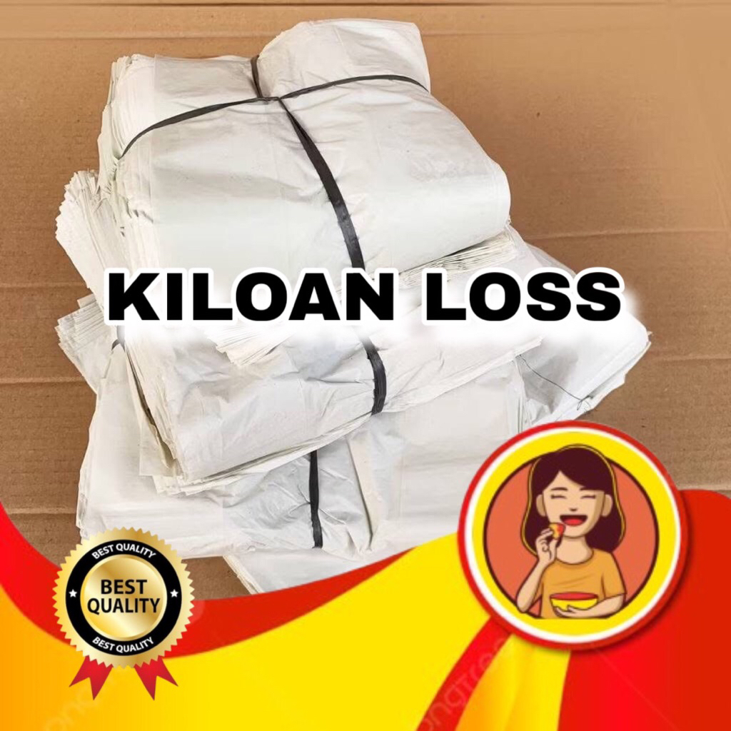 Kresek Putih Kiloan Los Murah / Plastik Kresek Putih Kiloan Grosir / Kresek Putih Los Super Hemat