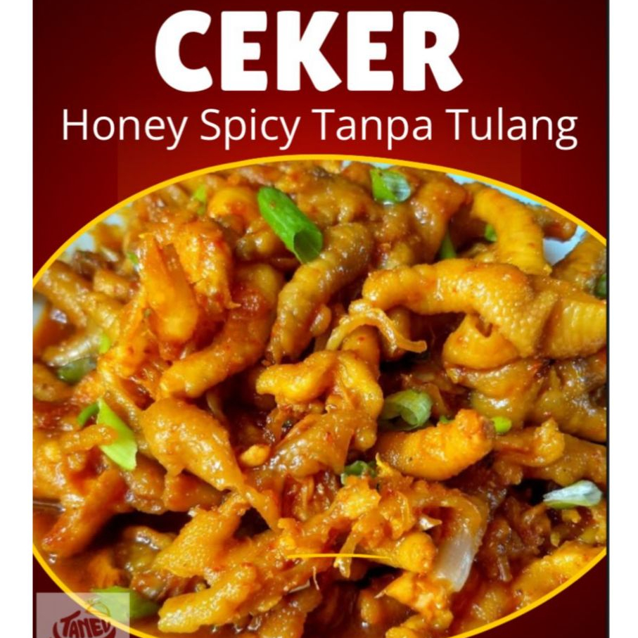 

Ceker Honey Spicy TANEV FOOD Tanpa Tulang 200g - Ceker Pedas Manis Bikin Nagih