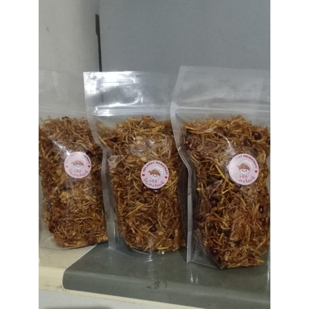 

[READY]OSENG OSENG UBI TEMPE TERI 250 Gram