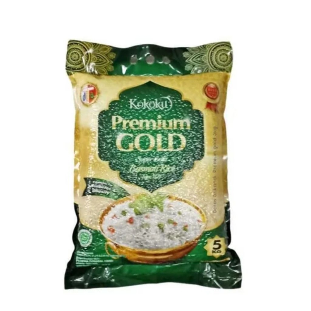 

kokoku premium gold basmati rice 5kg