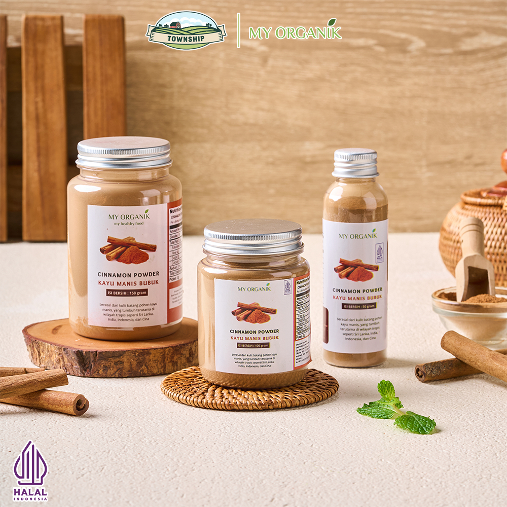 

My Organik Cinnamon Powder Kayu Manis Bubuk Murni Organic