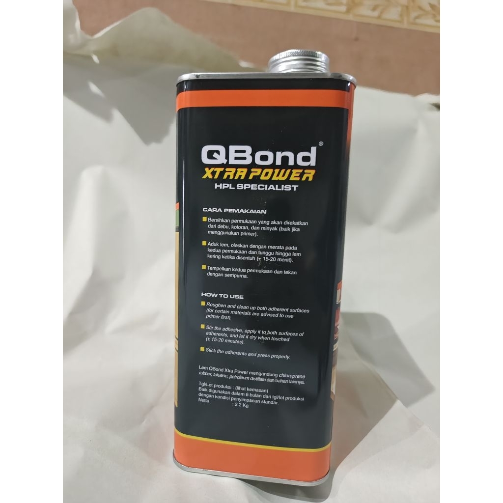 Qbond Xtra Power / lem khusus HPL