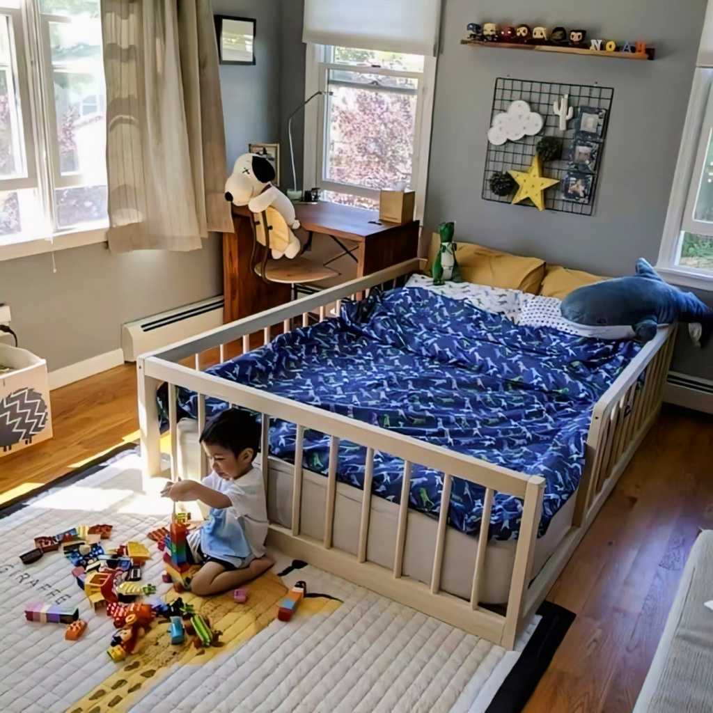 Divan anak all size Full Kayu/ Divan anak premium/ dipan anak aesthetic minimalis