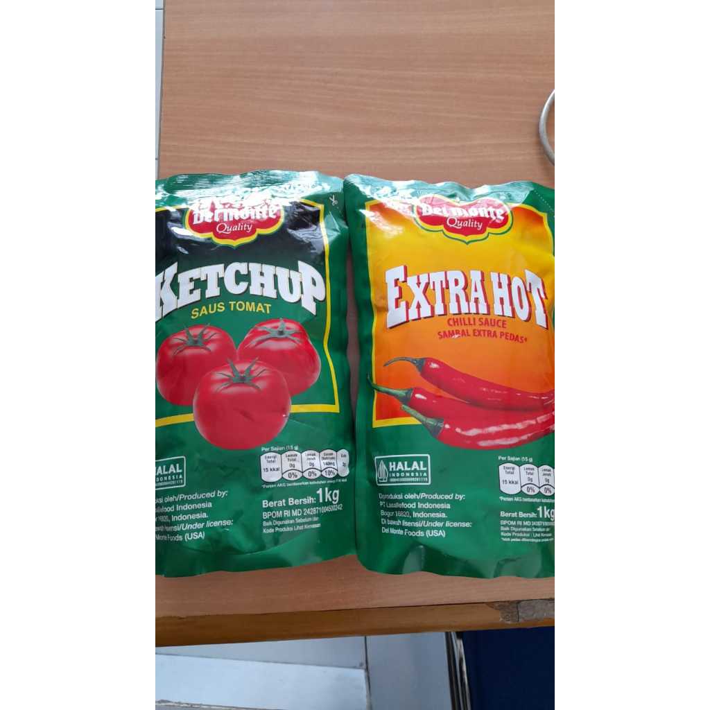 

Delmonte Saus Sambal & Saus Tomat 1 kg