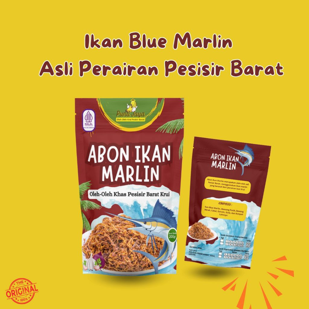 

Abon Ikan Blue Marlin/ Abon Tuhuk