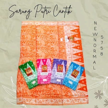 Kain Sarung Batik Putri Cantik JUNIOR - ISI 10 PCS DAN 20 PCS / 1 KODI