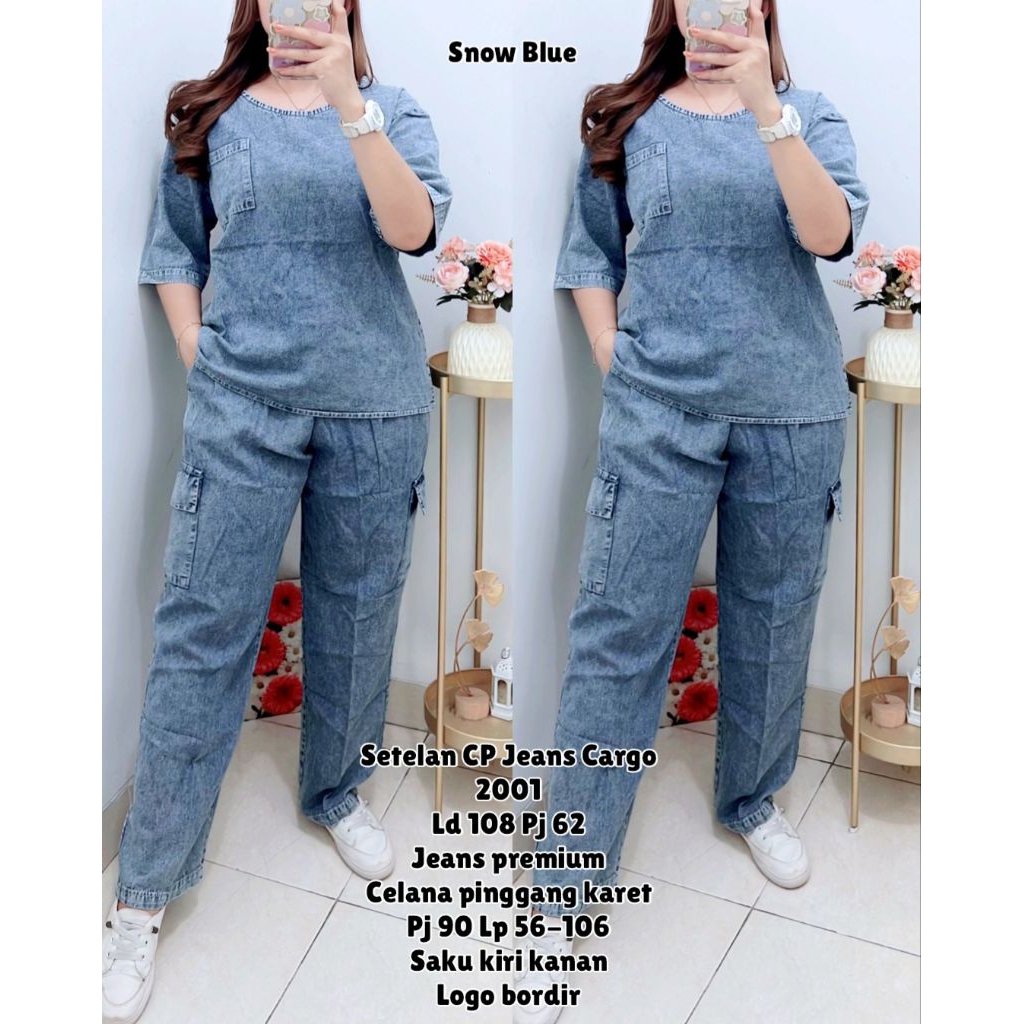 GU 2001 Setelan CP kaos