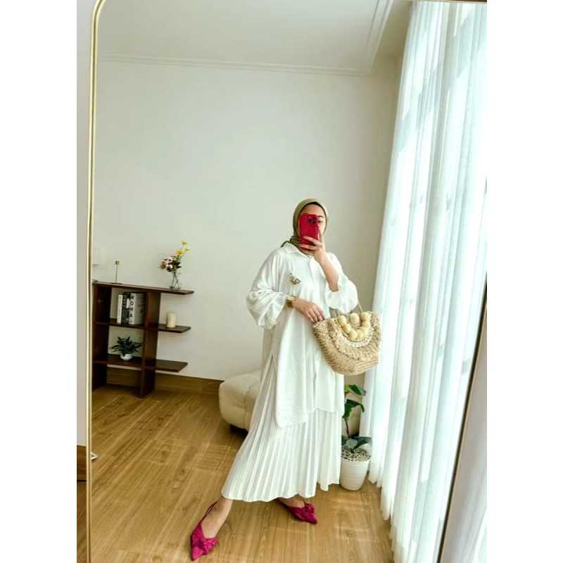 TUNIK OVERSIZE POLOS BAHAN RAYON TWILL PREMIUM