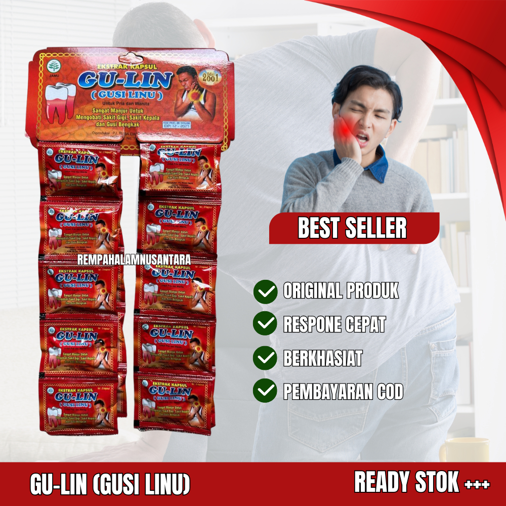 

Gulin Kapsul Gusi Linu Original 20 Sachet