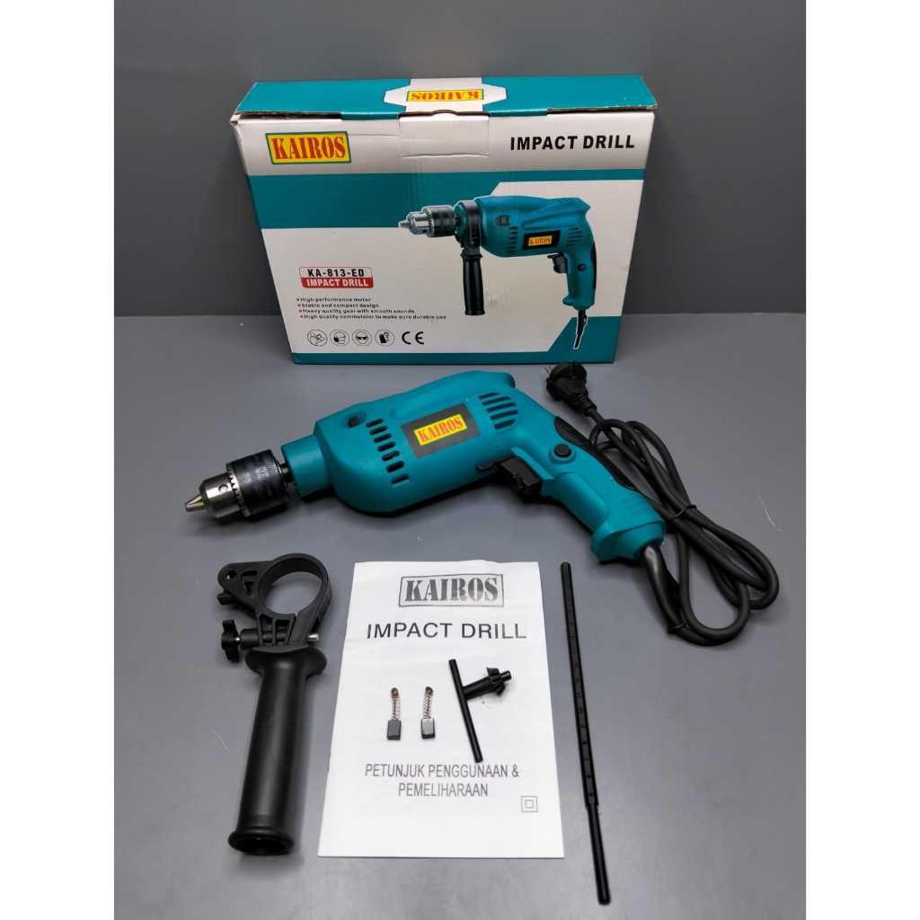 Mesin Bor Tangan Impact Drill Kairos 13mm