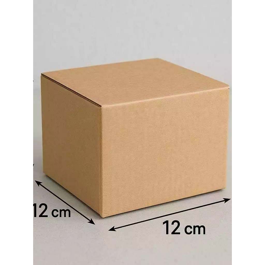 

box packing size 12 x 12 x 12 CM polos