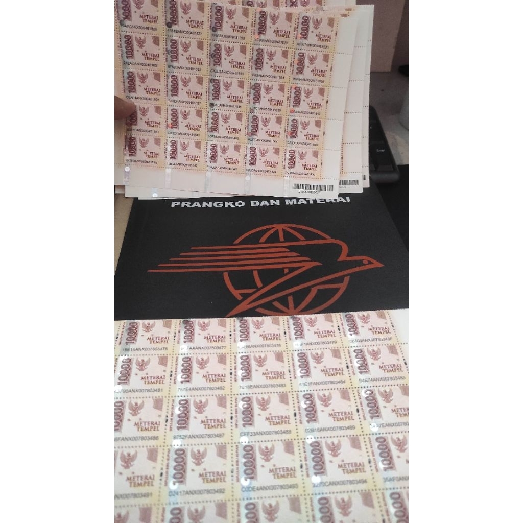 

materai 10000 original