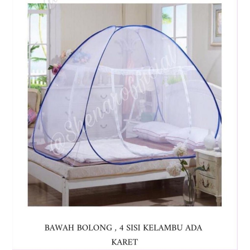 Kelambu Lipat Kelambu Dewasa Kelambu Tidur Anti Nyamuk