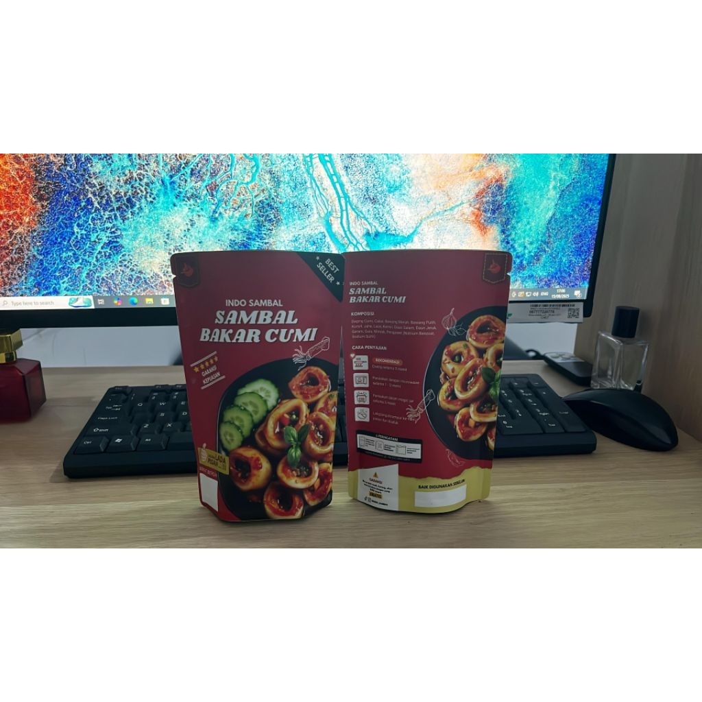 

SAMBAL BAKAR CUMI KEMASAN 100GRAM