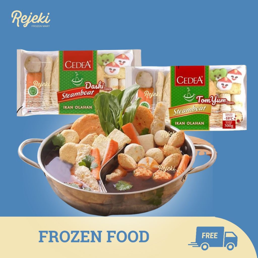 Cedea Steamboat Set - Shabu Shabu - Tomyum Daishi  - Rejeki Frozen Mart