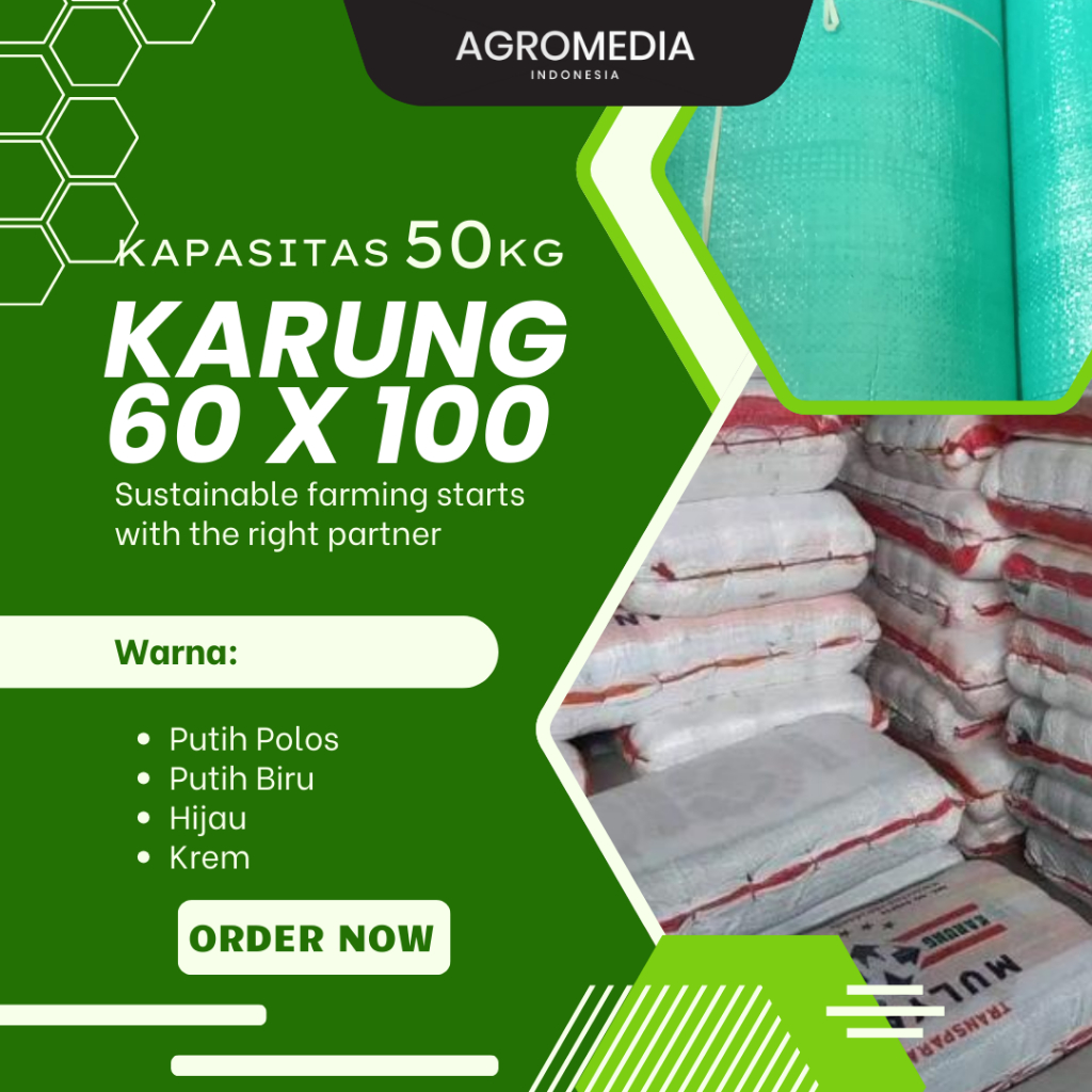 Karung Baru 60 x 100 - Karung 50 kg - sak 50 kg an - sak 60 x 100