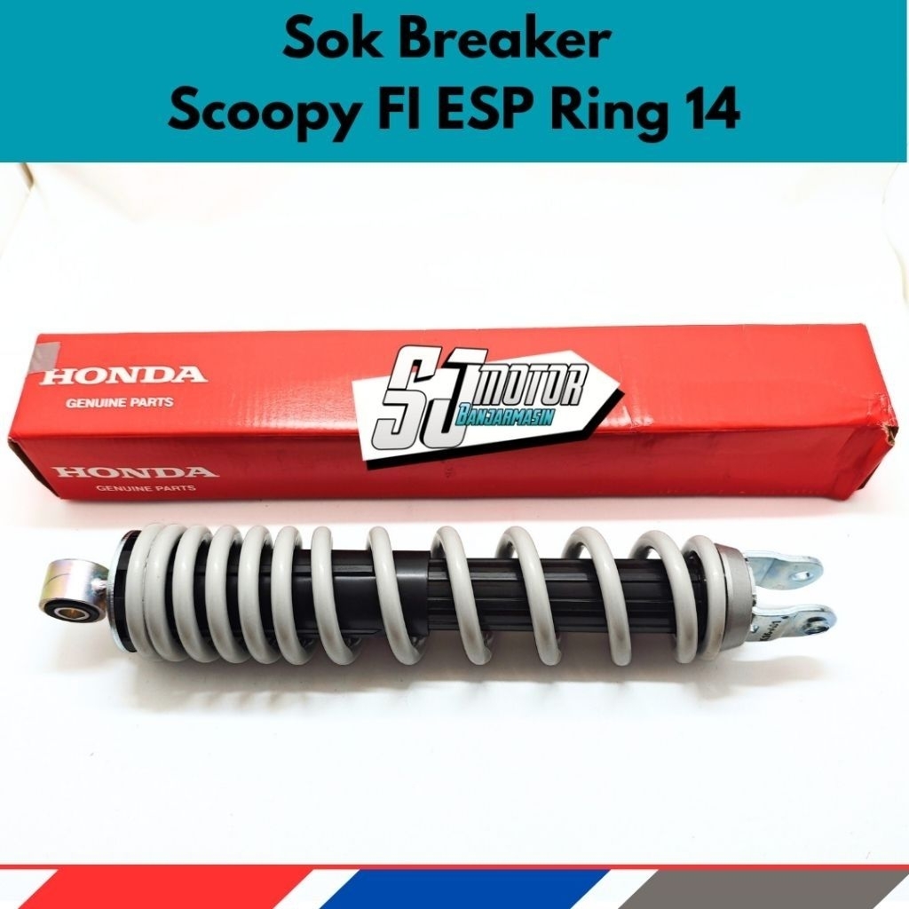 Sok Shock Breaker Belakang AHM K16 Scoopy FI Scoopy Esp Ban Ring 14 (2012-2016)