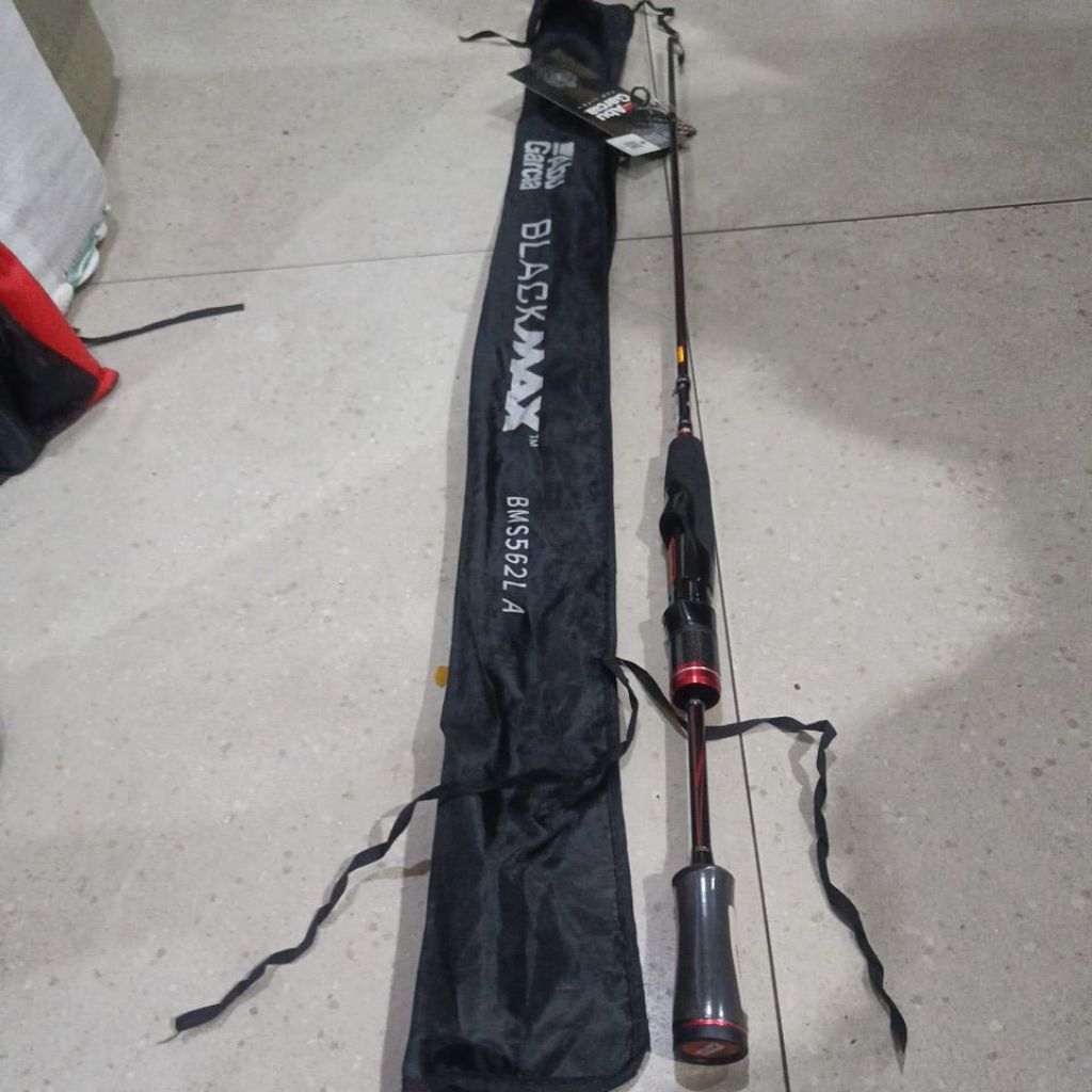 but bawah joran Abu garcia blackmax Spining 165 3-8lb