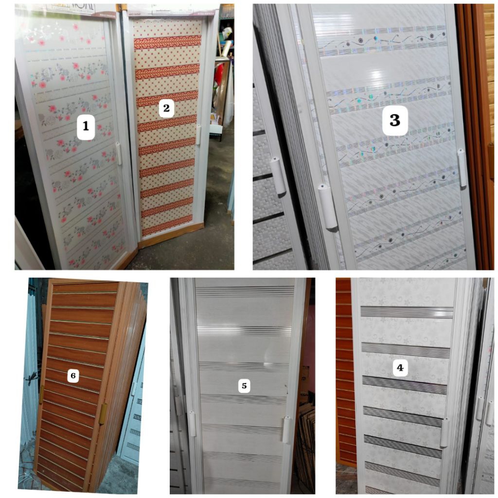 Pintu Kamar Mandi PVC Plafon (FREE PACKING)