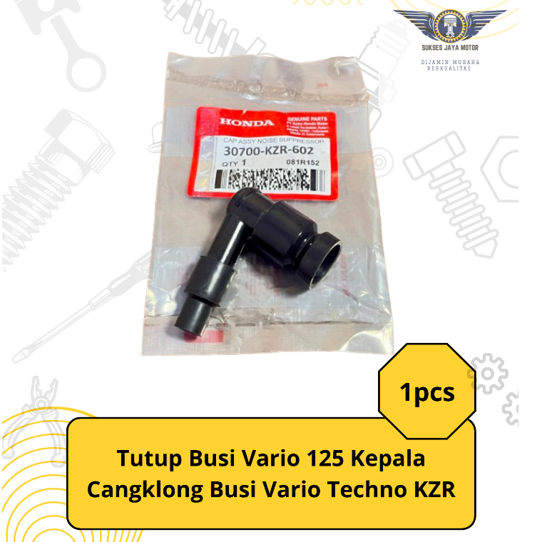 Tutup Busi Vario 125 Kepala Cangklong Busi Vario Techno KZR