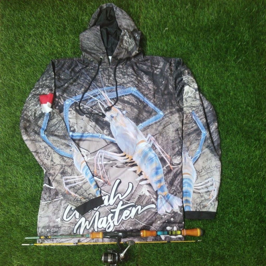 BAJU MANCING PRAWN FISHING UDANG GALAH HIGH QUALITY