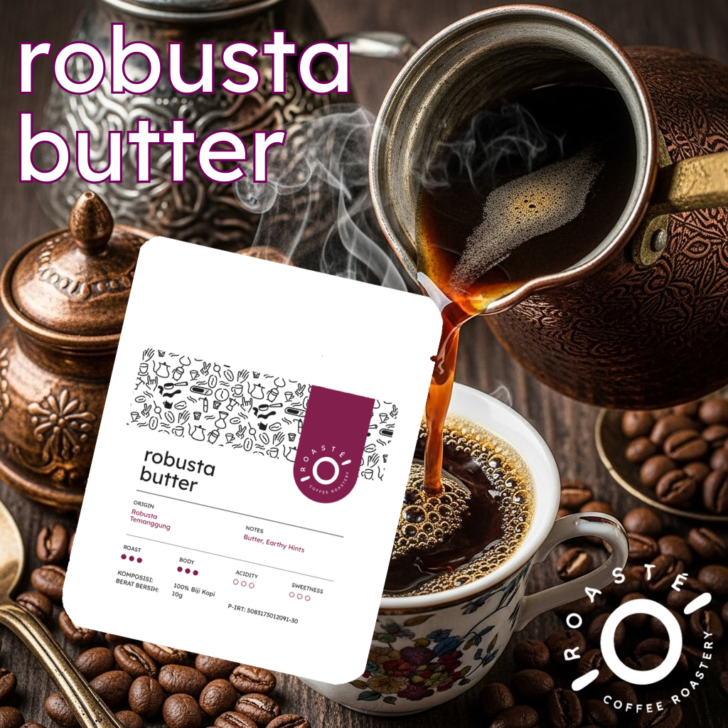 

Robusta Butter Dripbag 10gr - Kopi Coffee Robusta Temanggung Espresso Tubruk