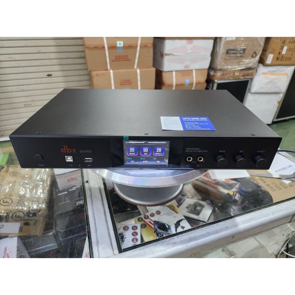 Digital Amplifier Karaoke DBX SX400 / SX-400