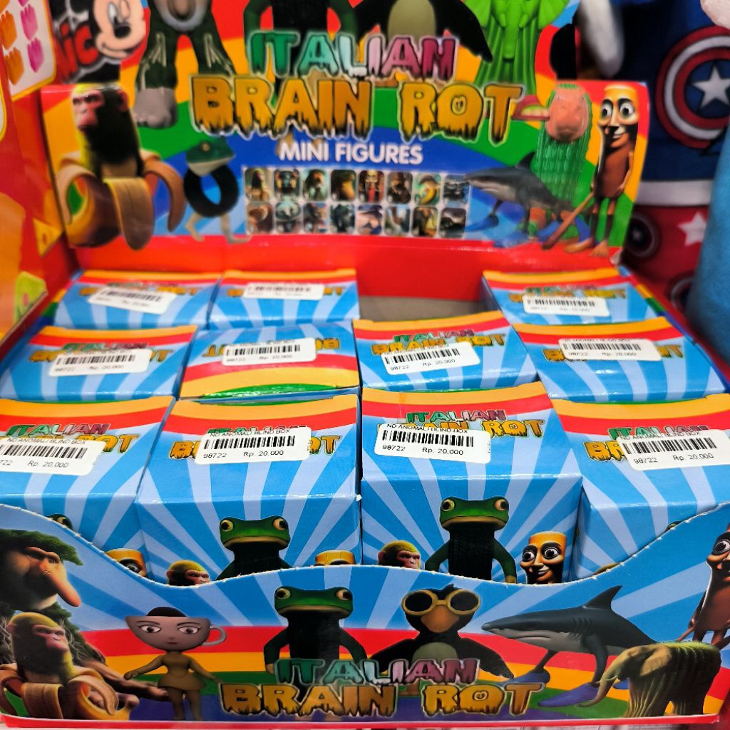 mainan anak brain rot / misteri box anomali / mainan anomali
