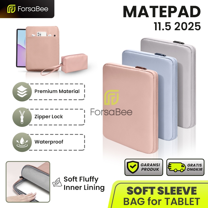 FORSABEE - Sleeve Bag untuk Huawei Matepad 11.5 2026 2025 11,5 Inch Papermatte Tas Pouch Sarung Soft