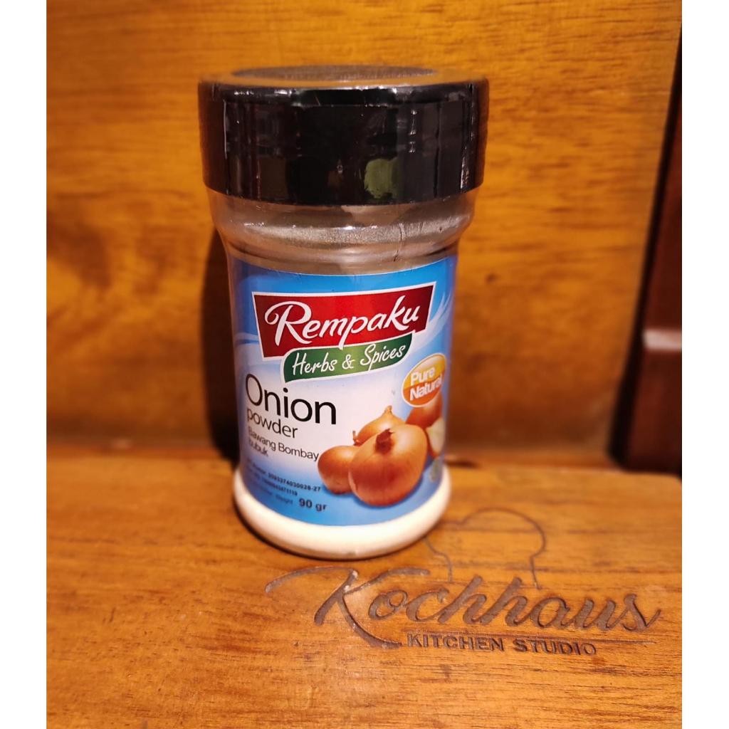 

Rempaku Onion Powder Bawang Bombayy Bubuk 90gram halal pure & natural
