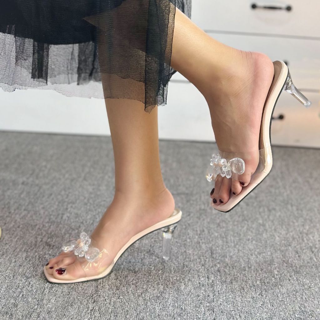 Camulucu - Sandal Heels Wanita / Heels Wanita 7cm / Sandal Pesta Wanita