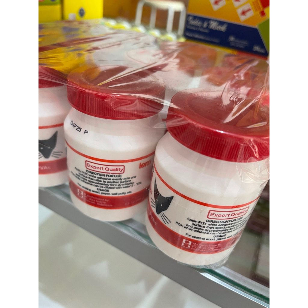 

Lem fox PVAc botol 150 gram lem kayu