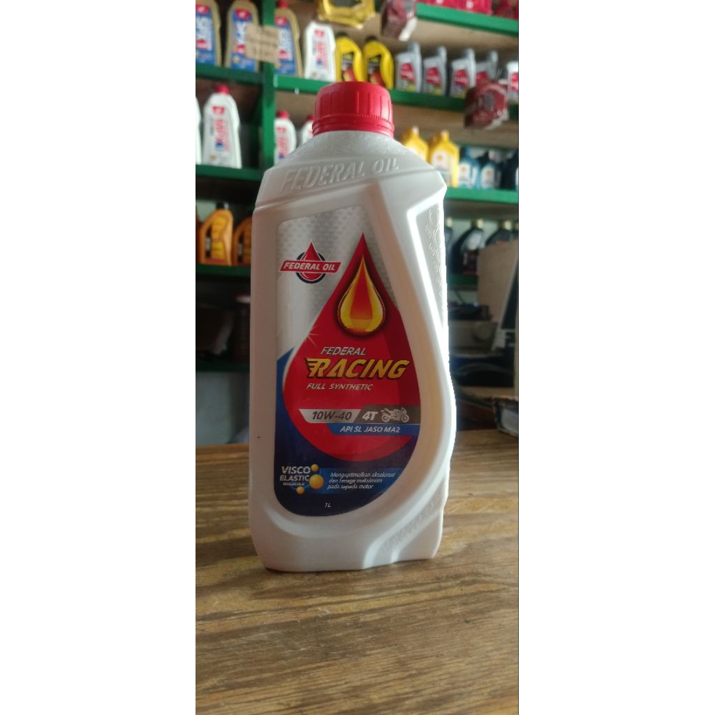 FEDERAL RECING 1L FULL SYNTHETIC 10W-40 4T