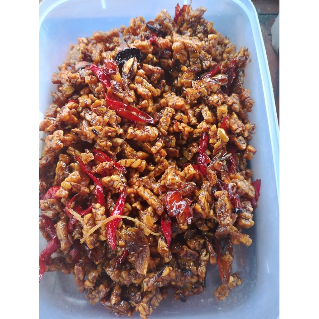 

Tempe kering/Kering Orek Tempe/Orek Tempe kering/150gram