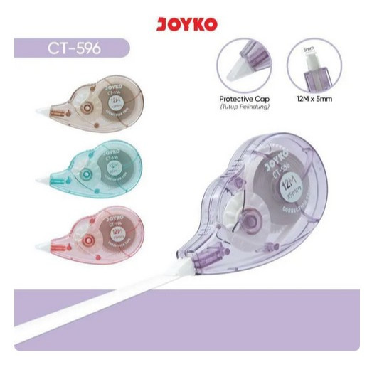 

Joyko Correction Tape / Pita Koreksi CT-596