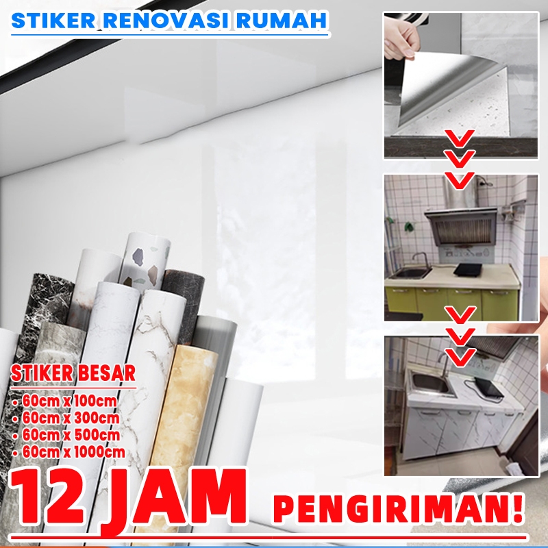 【mahal】wallpaper dapur glossy wallpaper dinding dapur 10meter wallpaper dinding dapur 3d wallpaper l