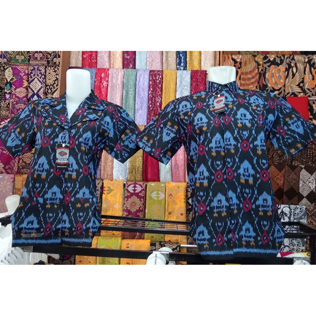baju endek couple ( cowok & cewek)