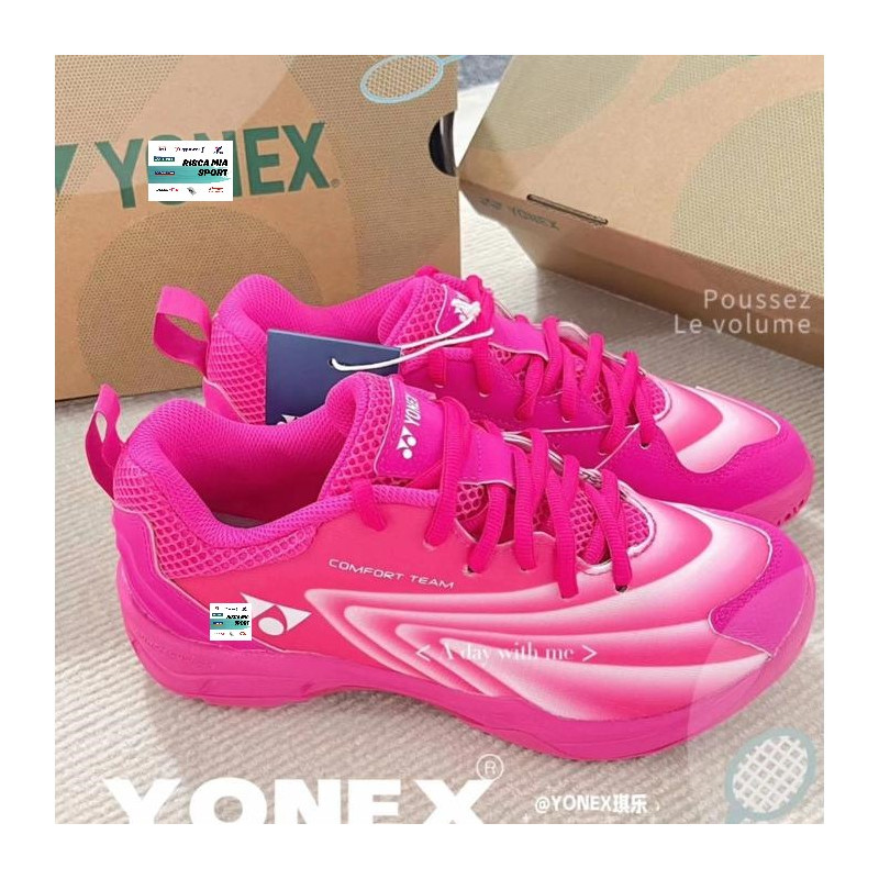 Badminton Shoes Sport SHBCFT2EX Pink/ Sepatu Badminton Original