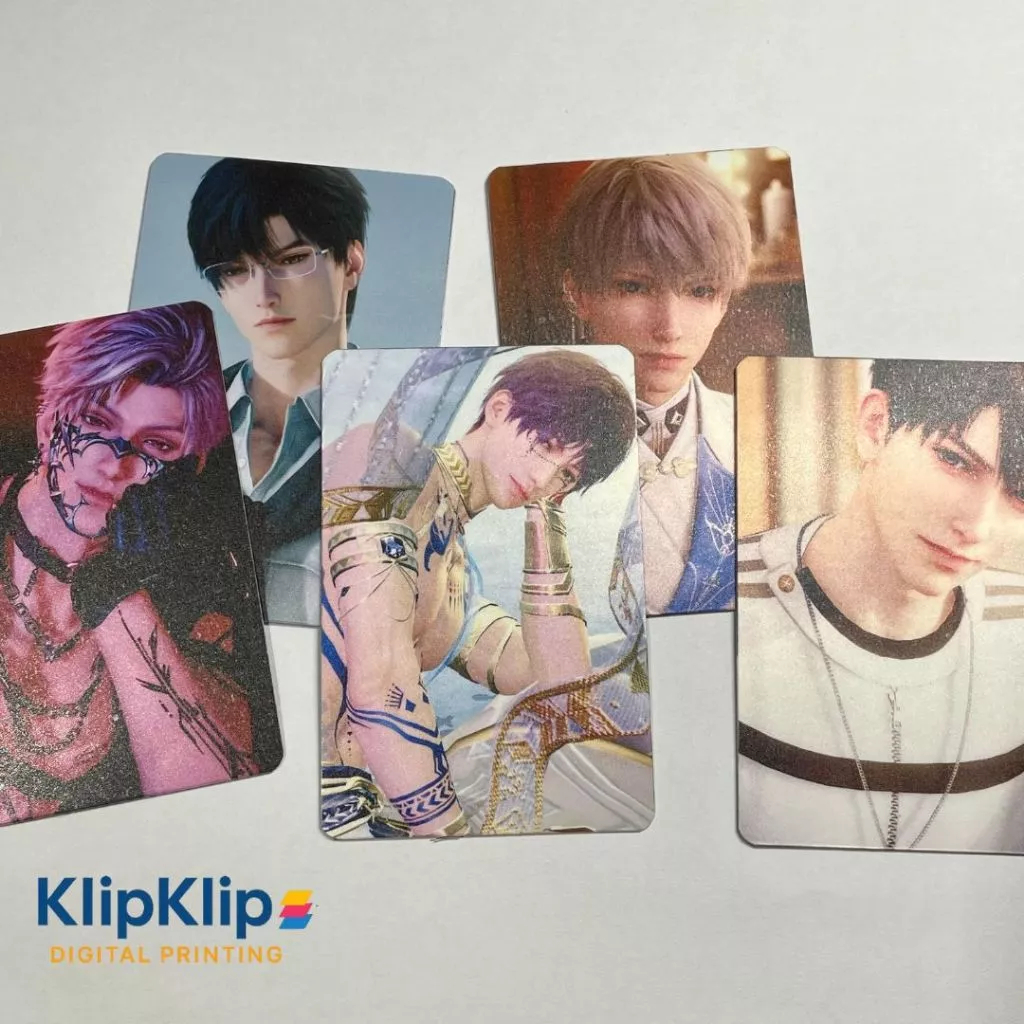 Photocard Love and Deepspace 1 set Isi 9 pcs - Z3D
