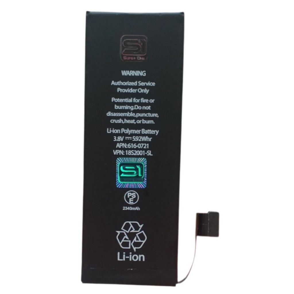 Baterai batre iphone 5s 5S baterai Double power super one ic S1