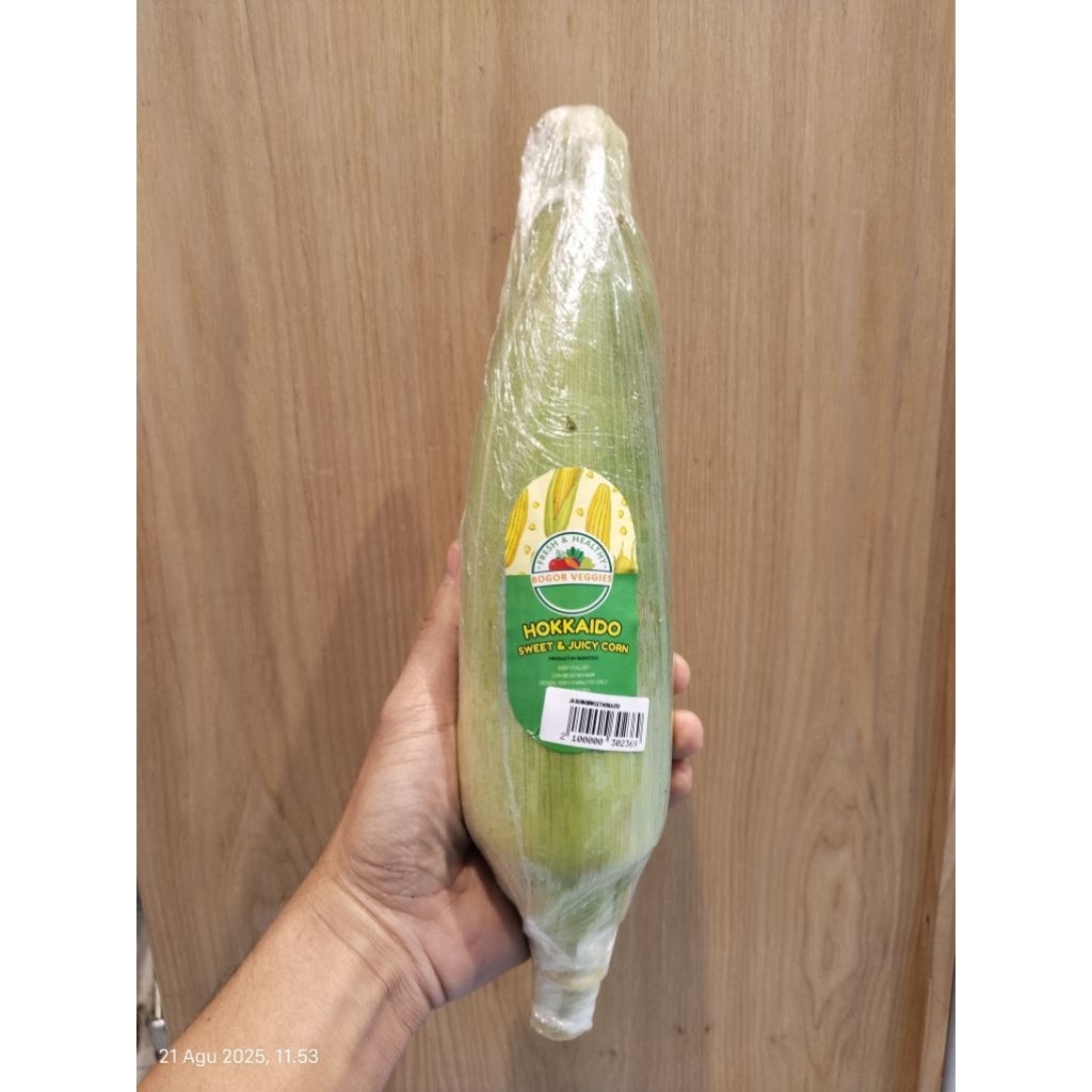 

jagung Hokkaido sweet & juicy corn 1 buah | jagung makan mentah