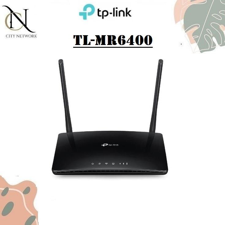 TP-LINK TL-MR6400 300Mbps Wireless N 4G LTE Router TP LINK TL MR 6400