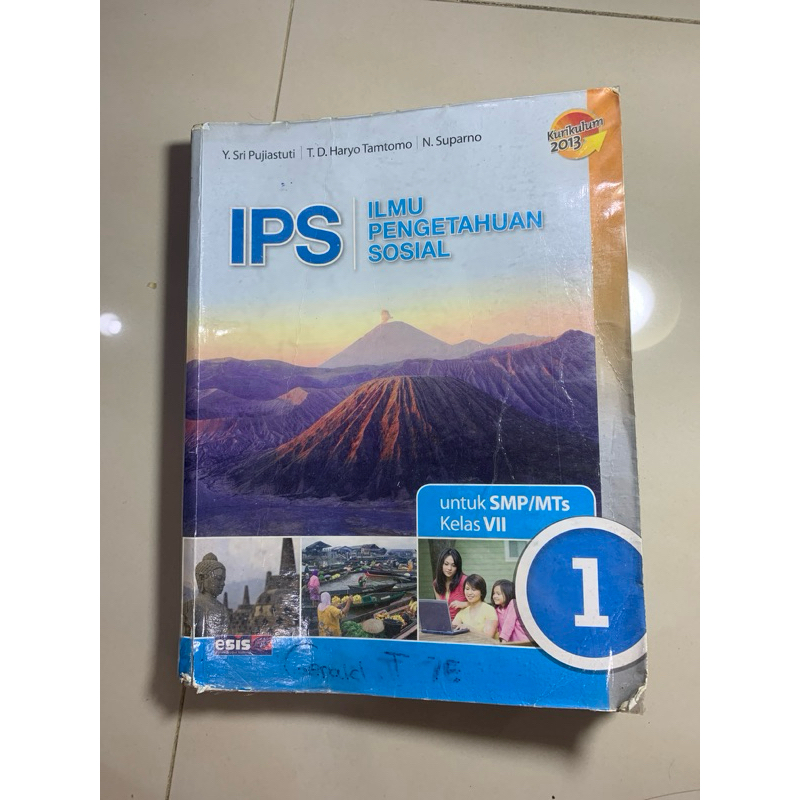 Buku IPS Kelas 7 Kurikulum 2013 Esis
