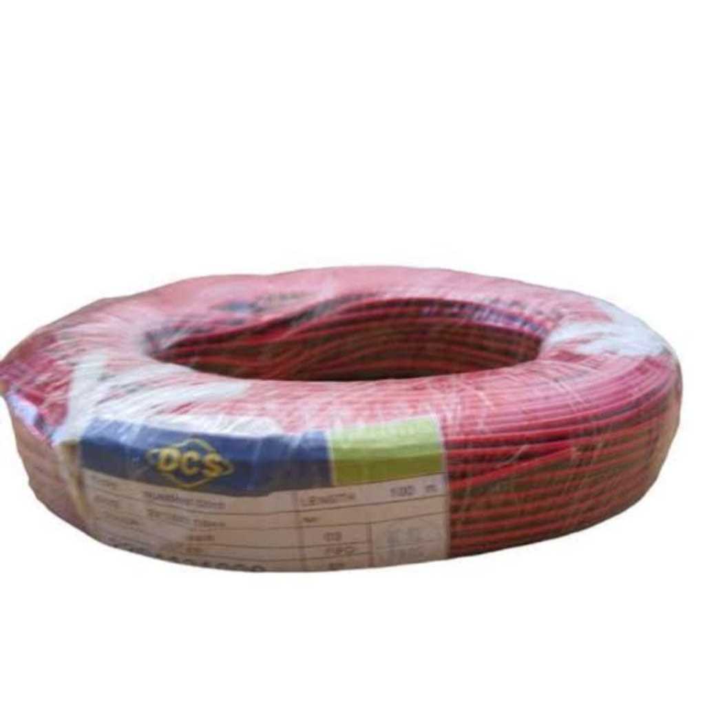 (Acc_Kita) Kabel listrik Audio Merah Hitam Serabut 1 roll 100 meter