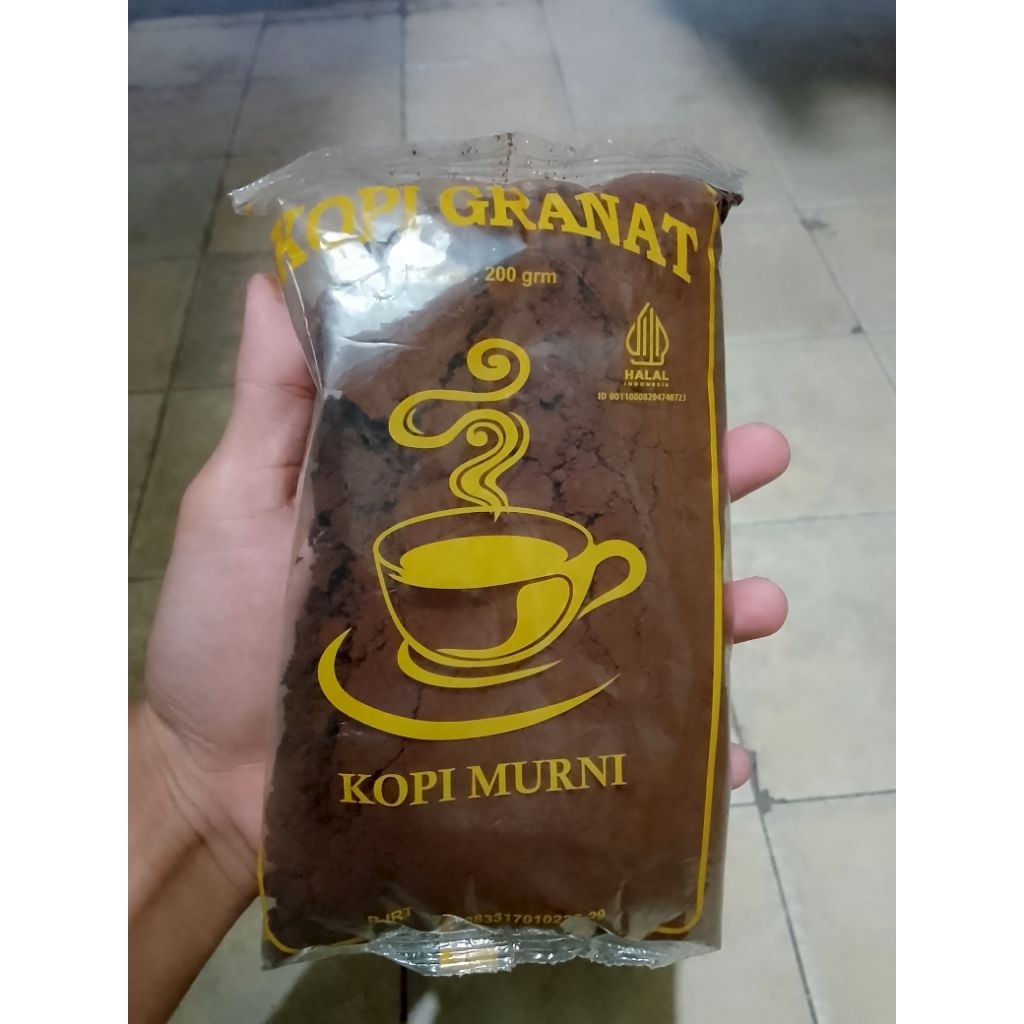 

Kopi Granat asli Sarang 100% kopi murni